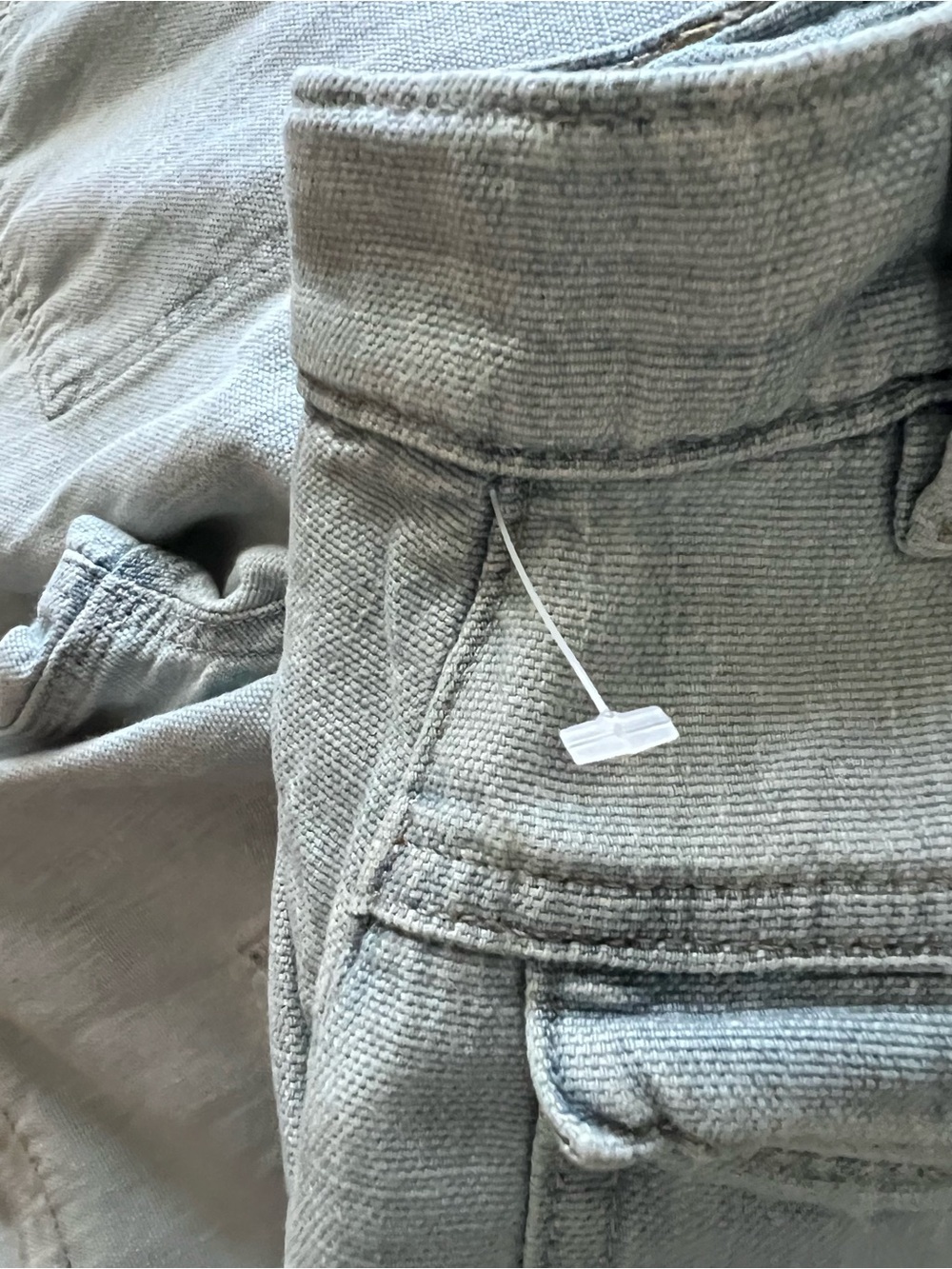 Free People We The Free Trailblazer Convertible Zip Jeans Size 24 NWT - Picture 8 of 16